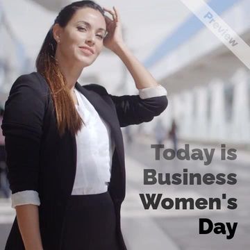 Business Women's Day Video Template