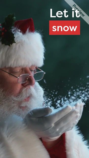 Let it Snow Video Template