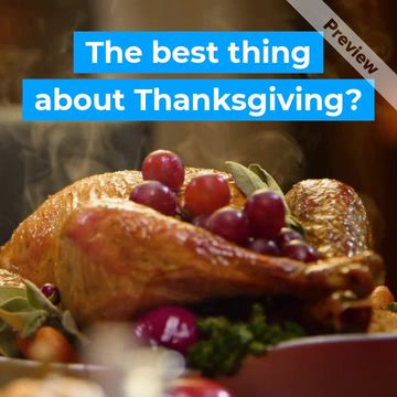 Happy National Stuffing Day! Video Template