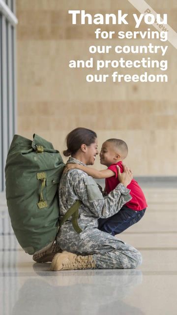 Veterans Day Post Video Template Video Template