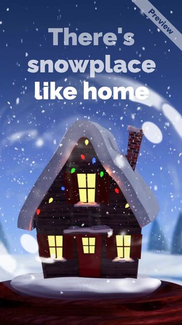 Christmas Snowplace Video Template