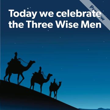 Three Kings Day Video Template