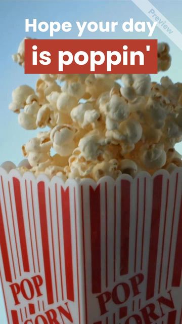 Popcorn Day Video Template