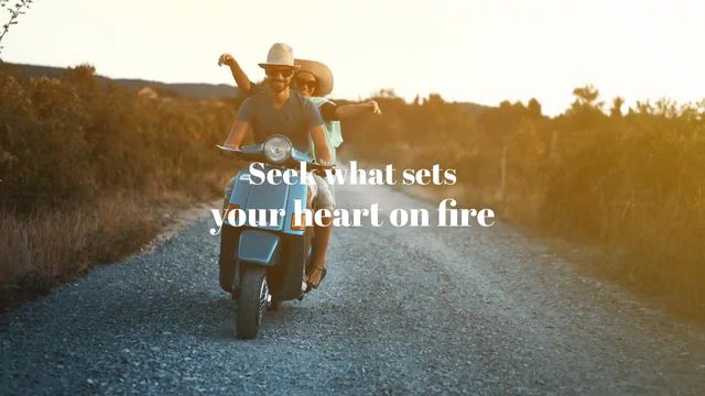 Heart on Fire Video Template