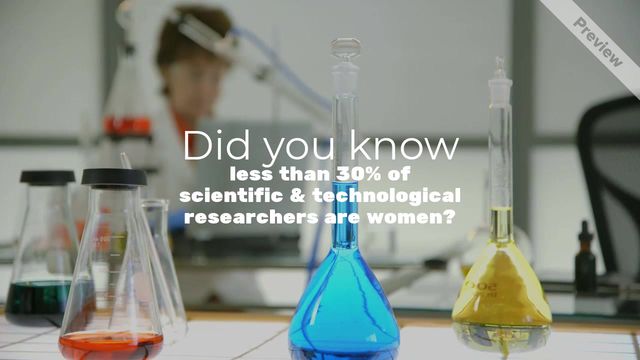 Women in Science Video Template
