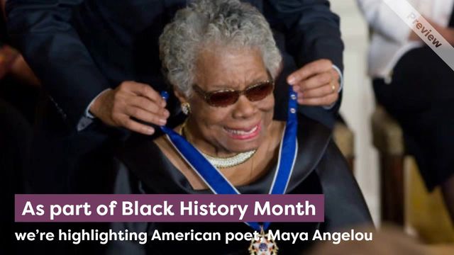 Maya Angelou  Video Template