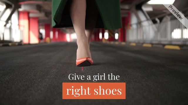 Perfect shoes Video Template
