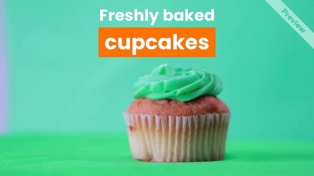 Lucky cupcake Video Template