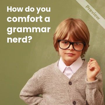 National Grammar Day Video Template