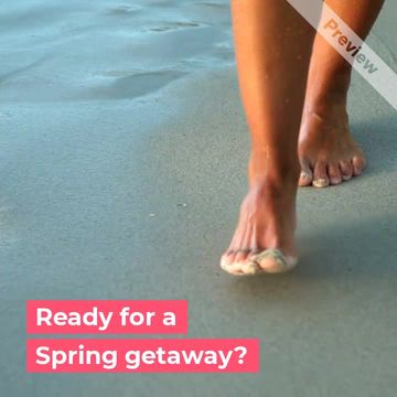 Beach getaway Video Template
