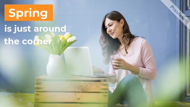 Spring Courses Video Template