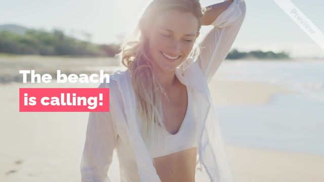 Swimwear Sale Video Template