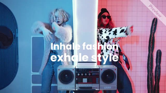Fashion Intro Video Template