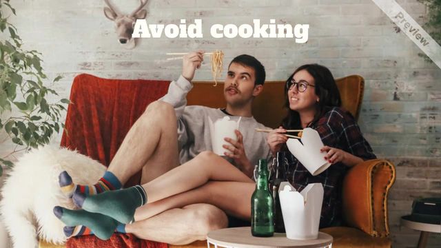 Avoid cooking Video Template