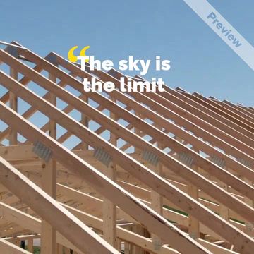 The sky is the limit Video Template