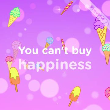 Ice Cream Day Video Template