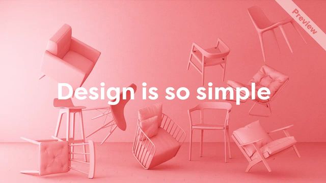 Design Is Simple Video Template