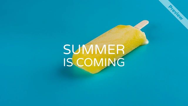 Summer Is Coming Video Template