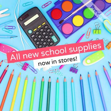 School Supplies Video Template