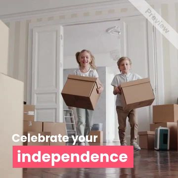 Independence Video Template
