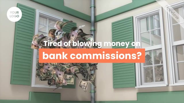 Blowing money Video Template