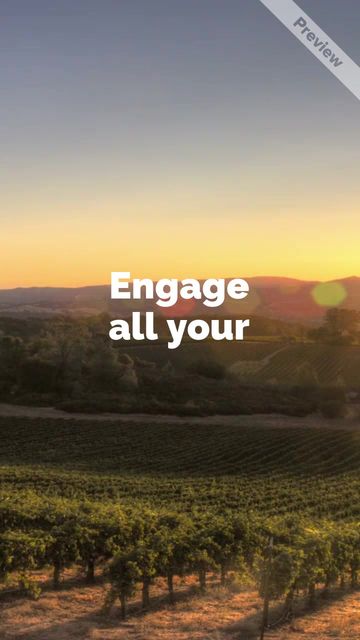 Experience our Winery Video Template