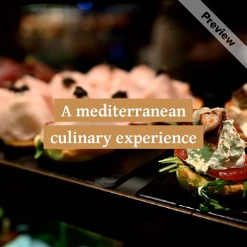 Culinary Experience Video Template