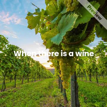 There is a Wine Video Template