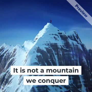 Mountain Day Video Template