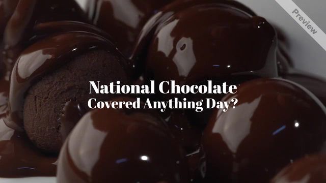 Chocolate Day Video Template