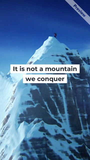 Mountain Day Video Template