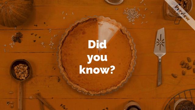 Pie Day Video Template