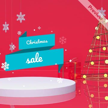Christmas Sale Video Template