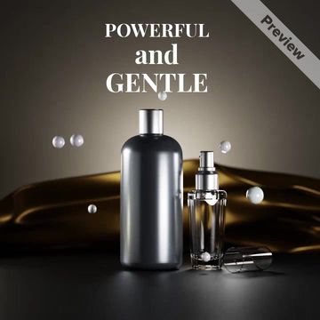 Man cosmetics Video Template