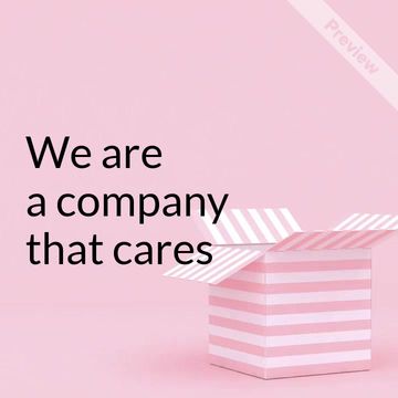 We Care Video Template