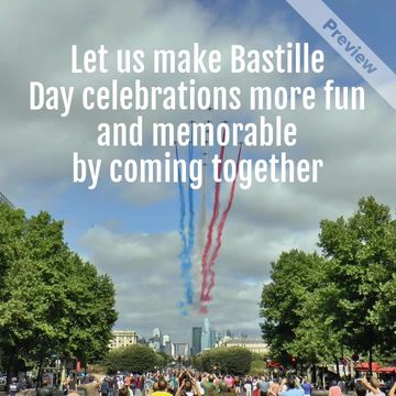 Bastille Day 3 Video Template