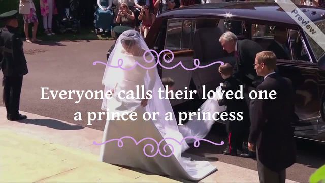 Celebs Who Married Royalty Video Template