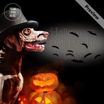 Halloween Sale - Pets Video Template