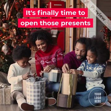 Christmas Day Video Template