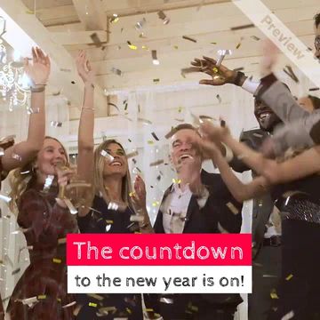 It's New Year's Eve  Video Template