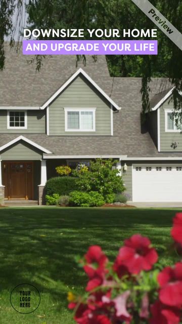Downsize Your Home | Real Estate Video Template