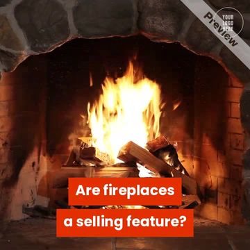 The Fireplace Video Template