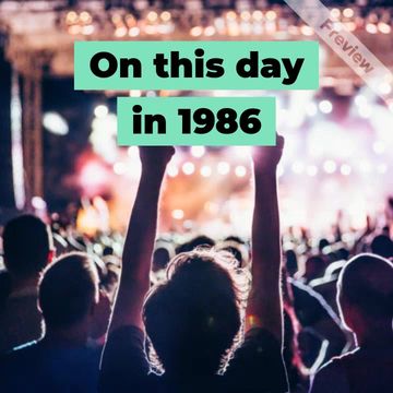 On This Day 1986 Video Template