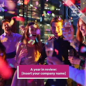 A Year in Review | Slideshow Video Template