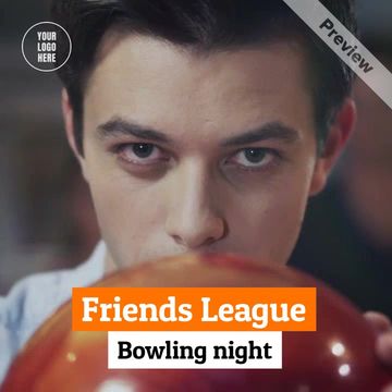 Rock and Bowl | Bowling Video Template