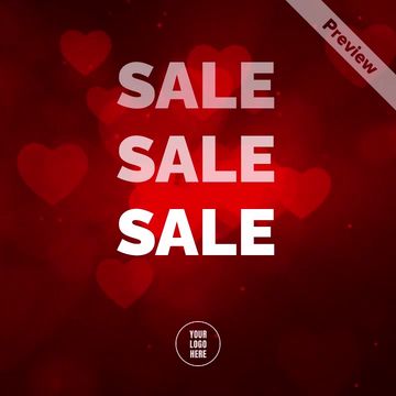💖 Sale Sale Sale | Valentine's Video Template