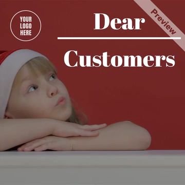 Customer Thank You | Christmas Video Template