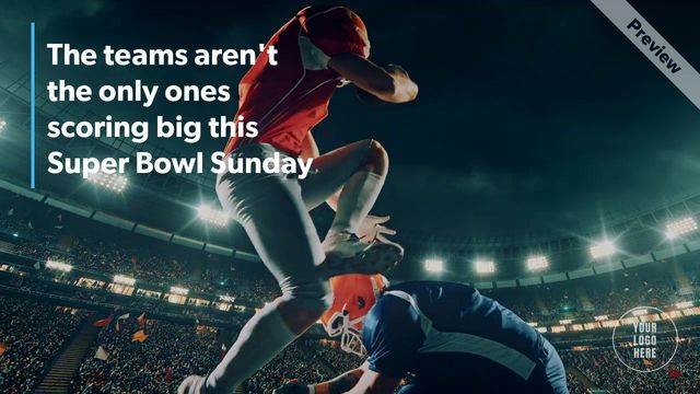 🏈📅 Game Day Sunday Sale Video Template