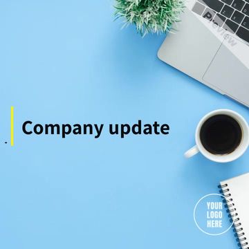 Company Update | Q4 Results Slideshow Video Template
