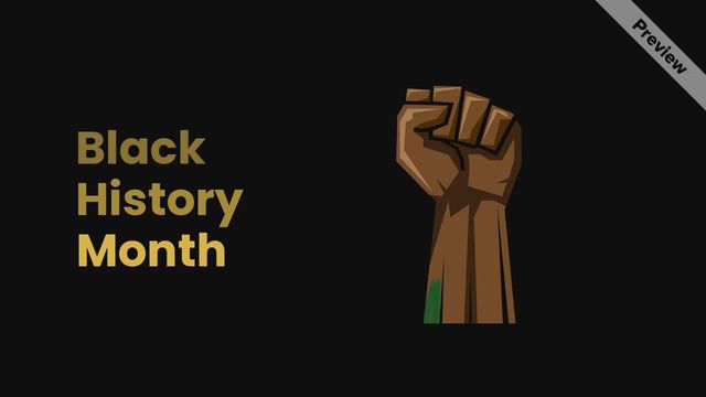 Black History Month | Hattie McDaniel Video Template